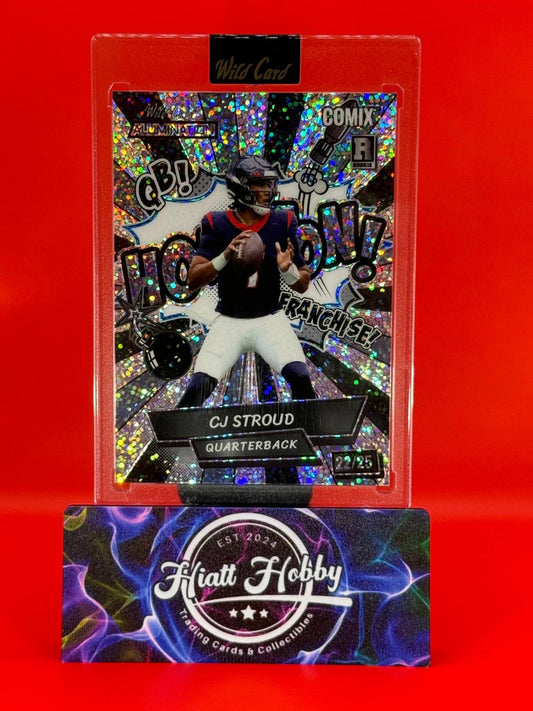 2023 Wild Card Alumination - CJ Stroud #ACWH-CS2 - Playoffs Sparkle Foil /25