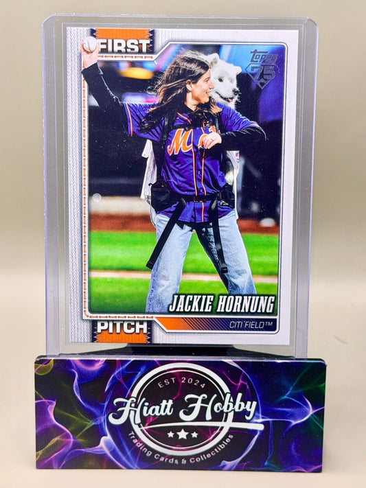 2026 Topps Series 1 - #FP-7 Jackie Hornung - First Pitch