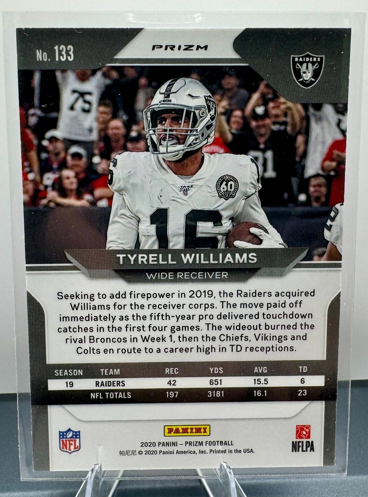 2020 Panini Prizm Football Prizm Parallel Cards -  LOT of 2