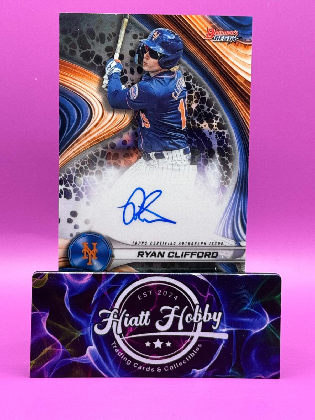 2024 Bowman's Best - Ryan Clifford #B24-RC - Auto (RC, AU)