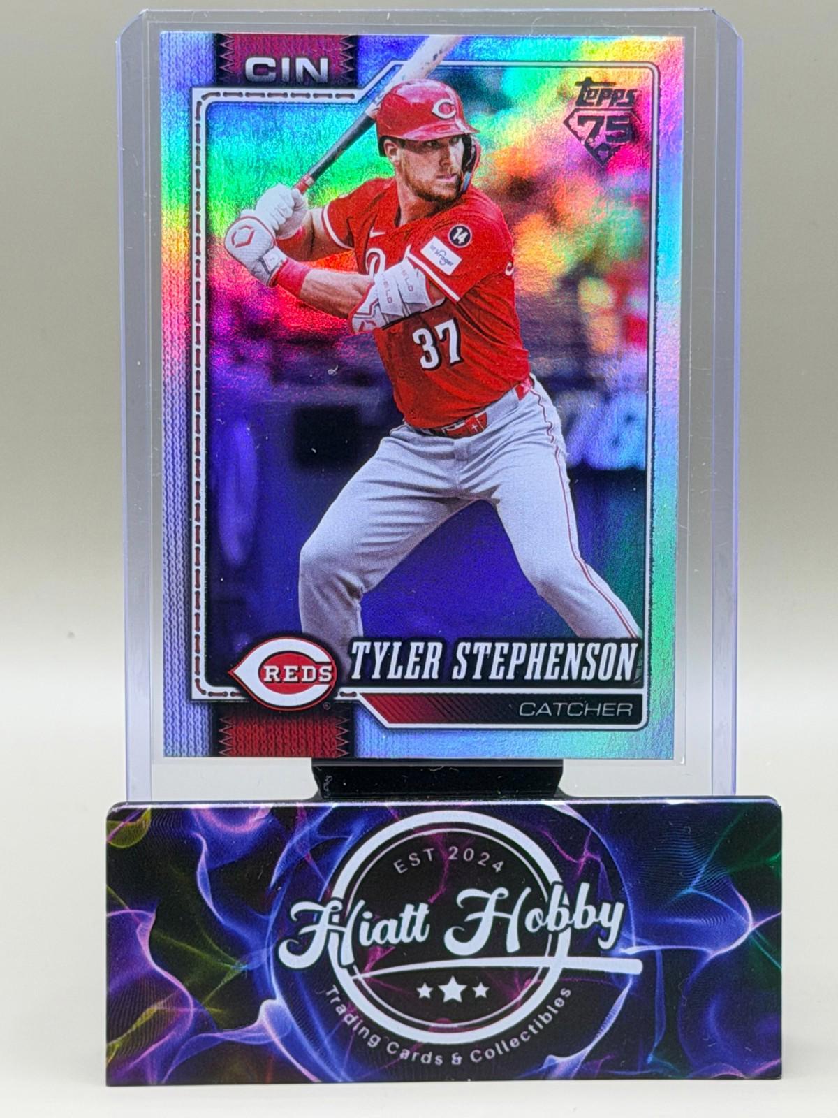 2026 Topps Series 1 #174 Tyler Stephenson - Rainbow Foil