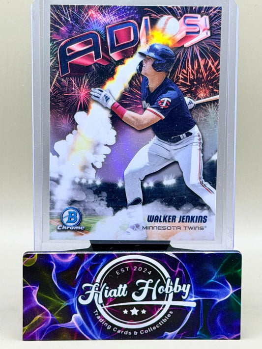 2025 Bowman Chrome - Walker Jenkins #AD-13 - Adios