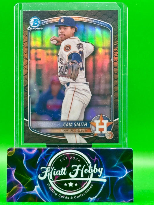2025 Bowman Chrome - Cam Smith #BCP-48 - Reptillian Refractor