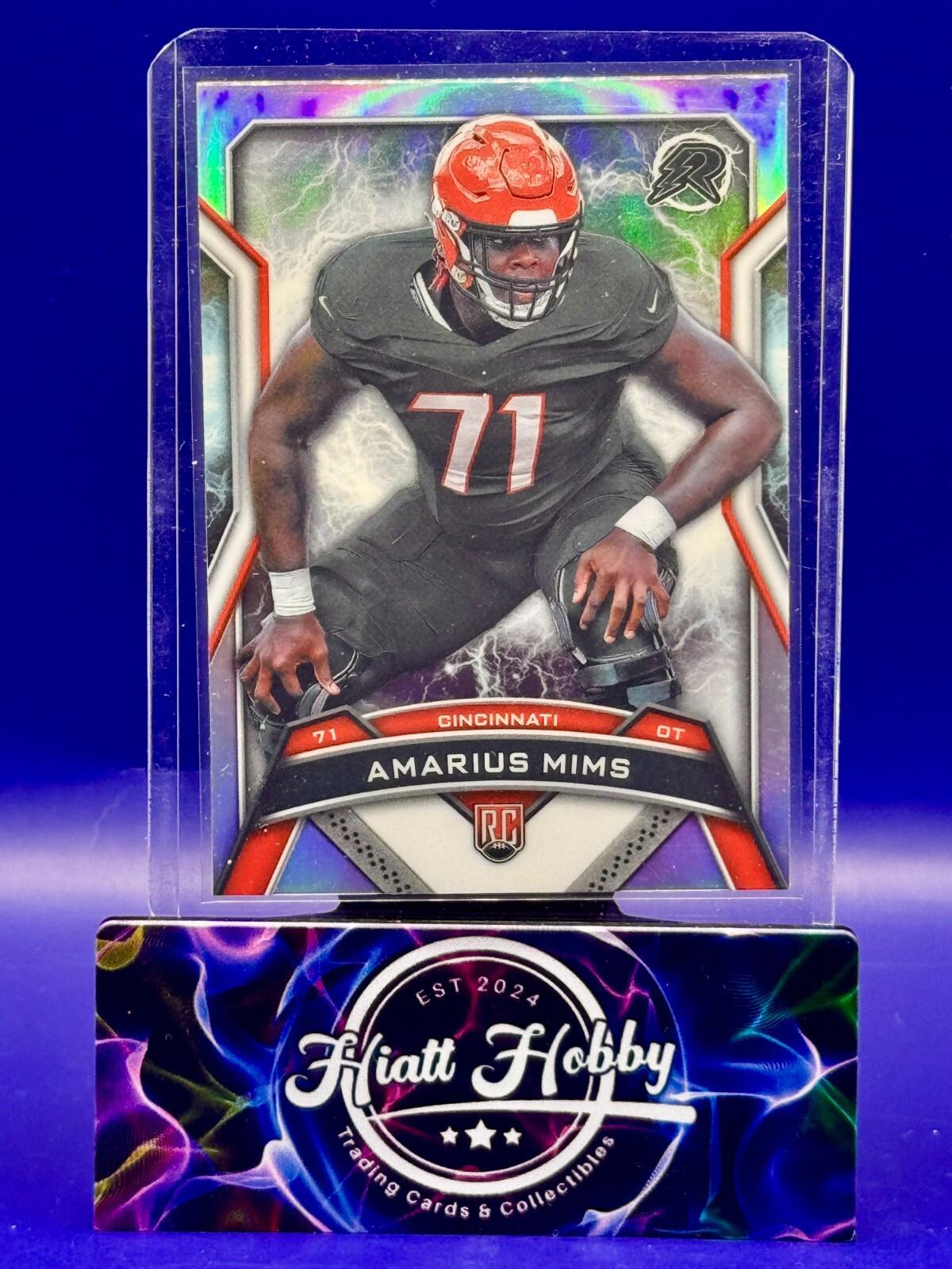 2024 Topps Resurgence - Rookies Amarius Mims #121 - Refractor (RC)