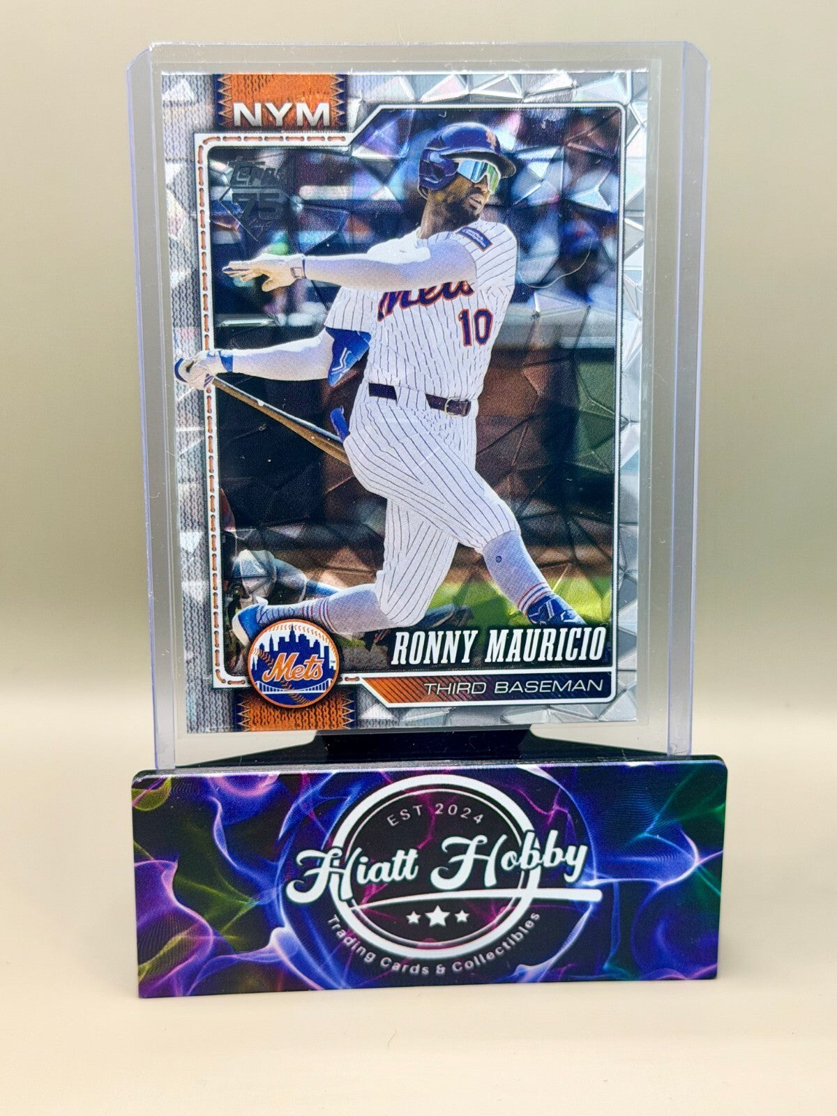2026 Topps Series 1 - #159 Ronny Mauricio - Diamante Foil