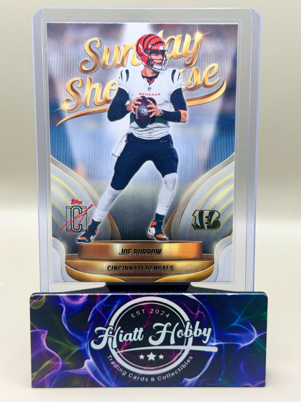 2025 Topps Signature Class Football - #SS-10 Joe Burrow - Sunday Showcase