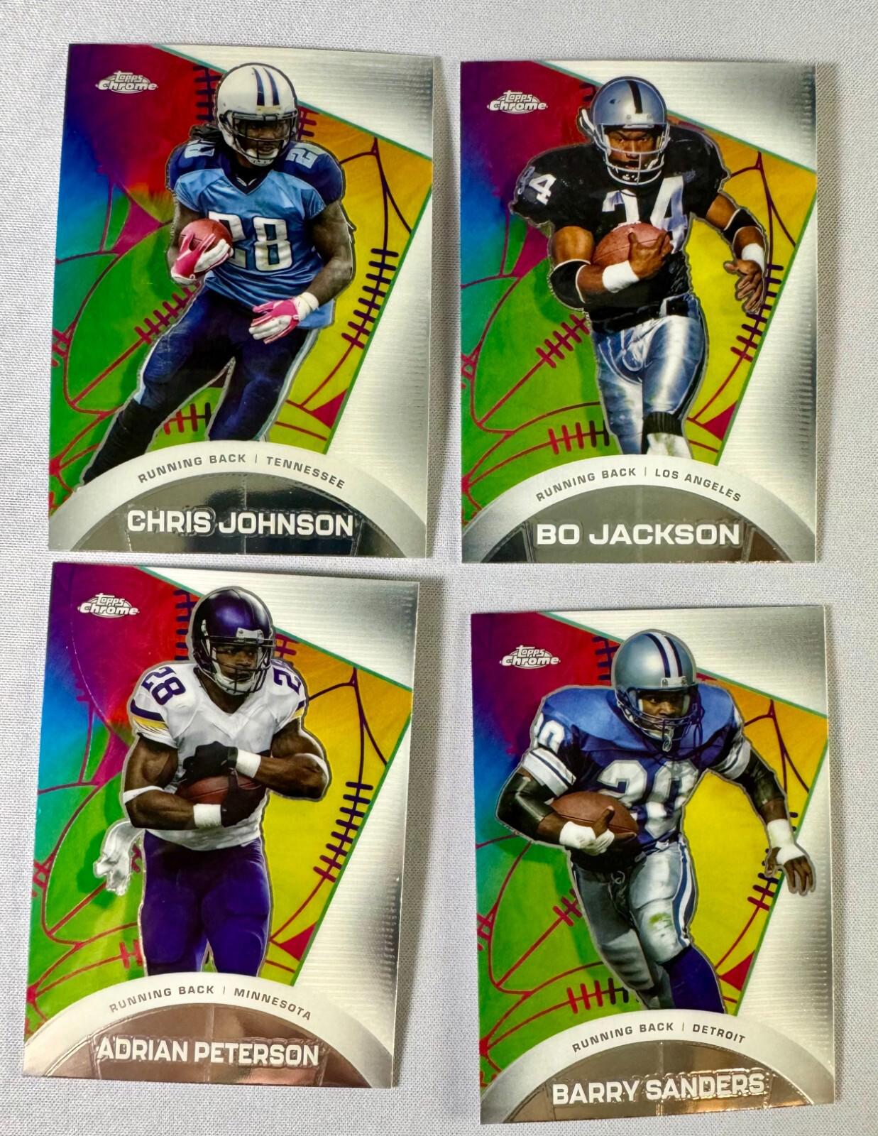 2023 Topps Composite Football Topps Chrome All-Etch Inserts - LOT of 8