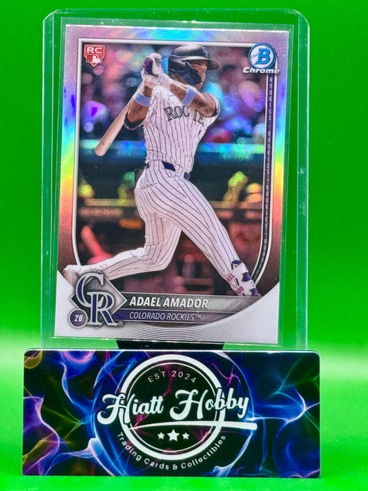 2025 Bowman Chrome - Adael Amador #31 - Red RC Refractor