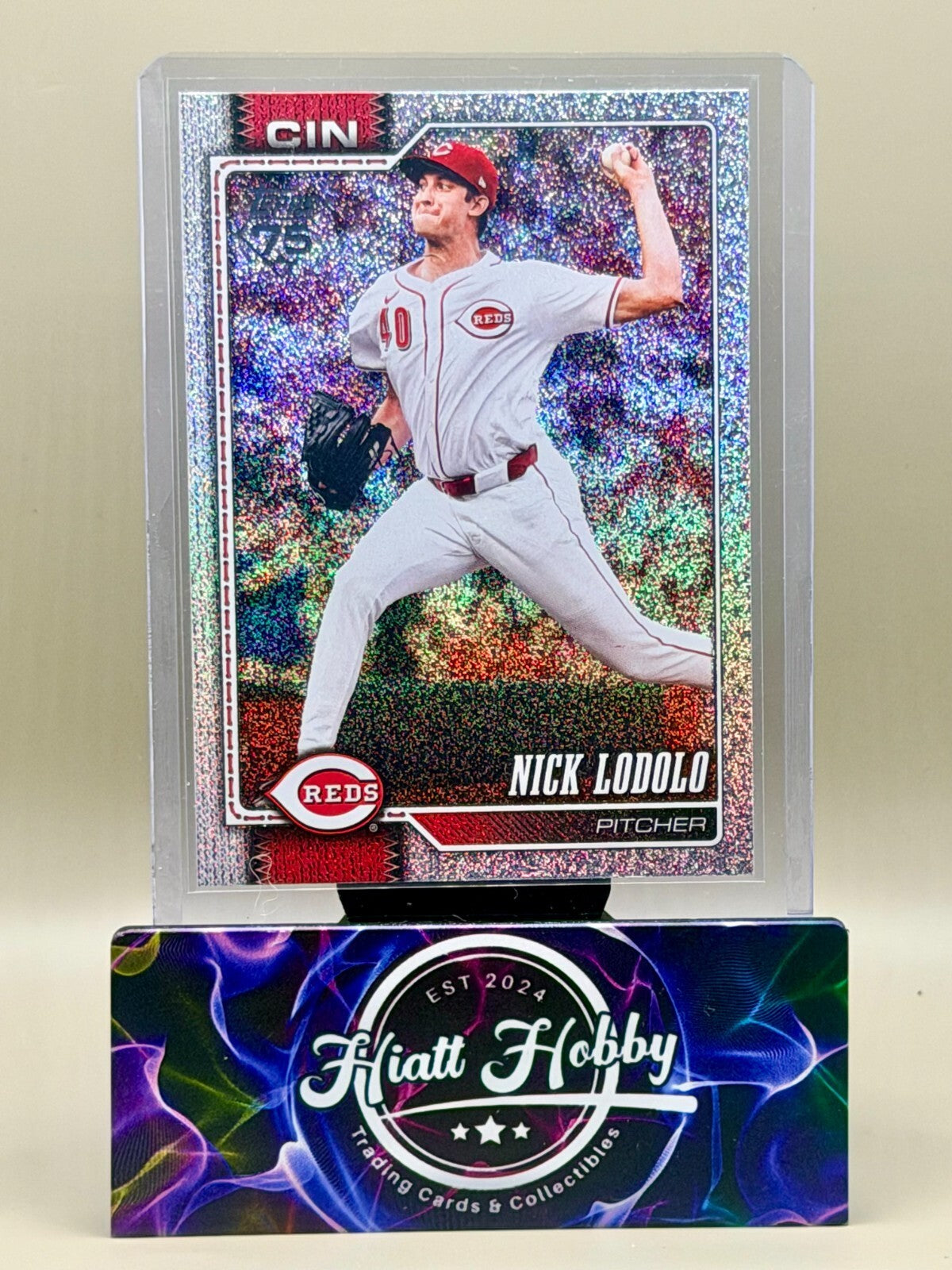 2026 Topps Series Two - #643 Nick Lodolo - Sandglitter