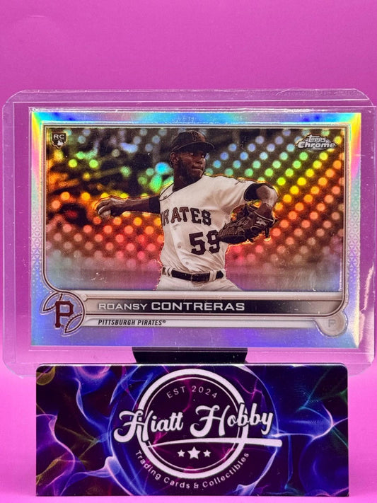2022 Topps Chrome - Roansy Contreras #53 Sepia Refractor (RC)