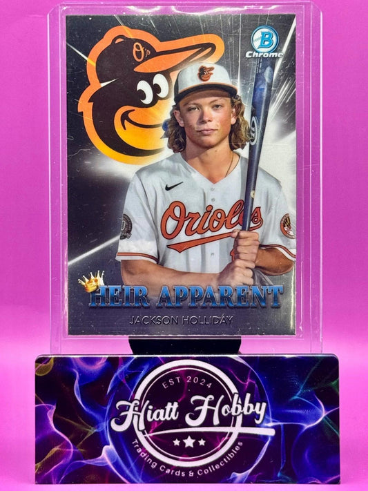 2022 Bowman Chrome - Jackson Holliday #HA-1 - Heir Apparent (RC)