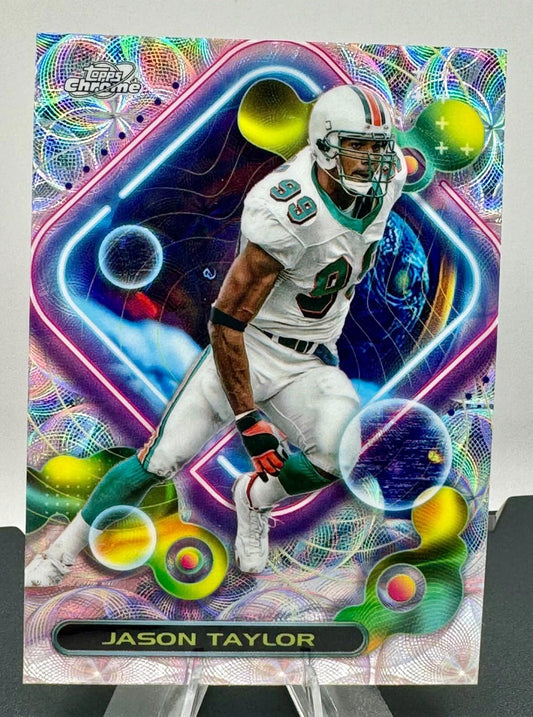 2023 Topps Composite - Chrome Cosmic Geometric Refractor - Jason Taylor #278