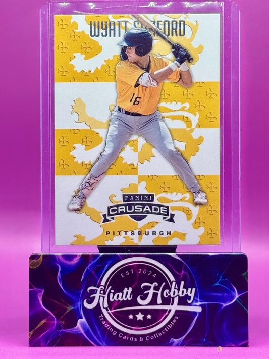 2025 Panini Crusade - Wyatt Sanford #34 (RC)