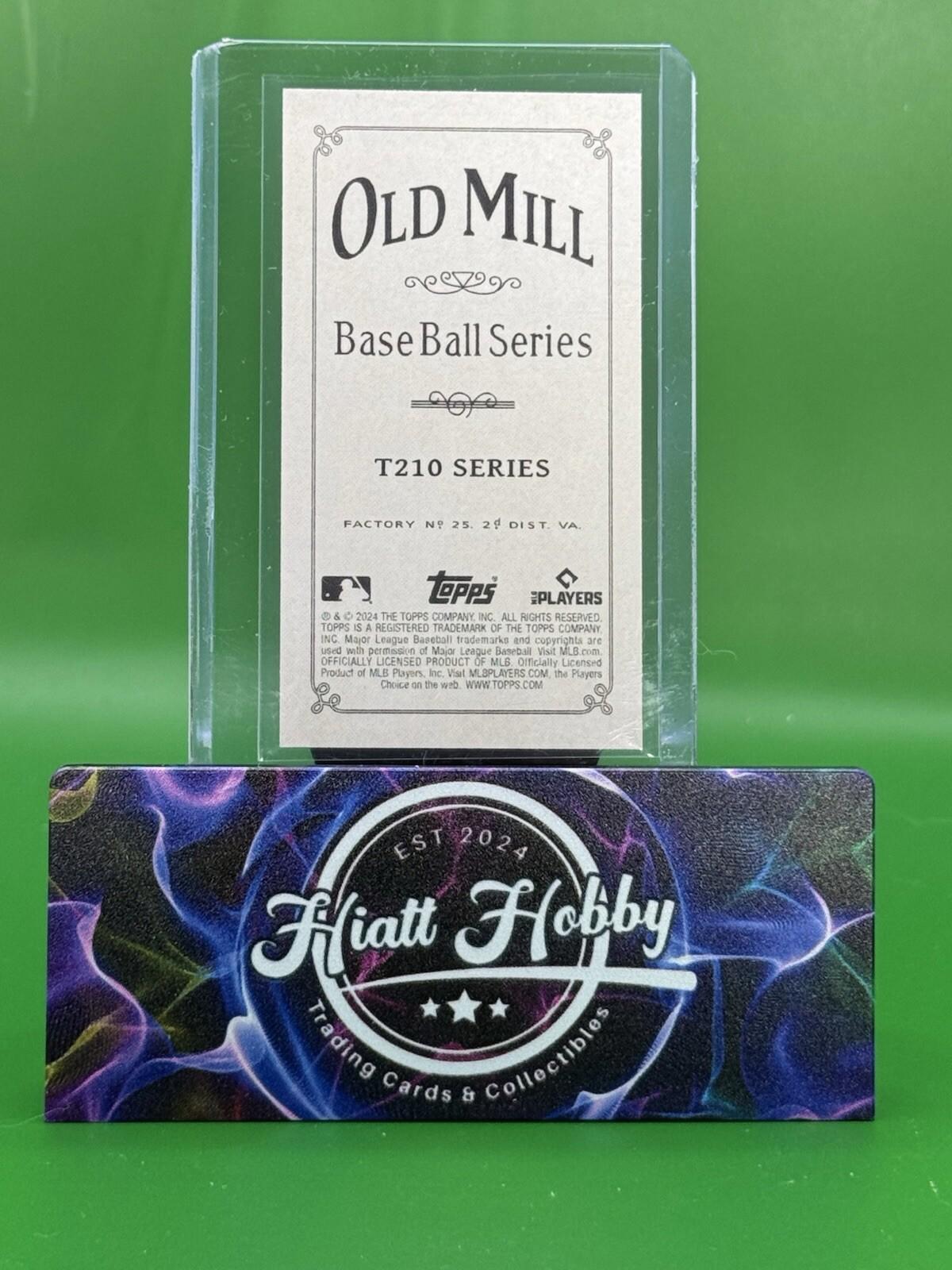 2024 Topps 206 - Old Mill Back - Bobby Witt Jr. - 1910 T206 Series