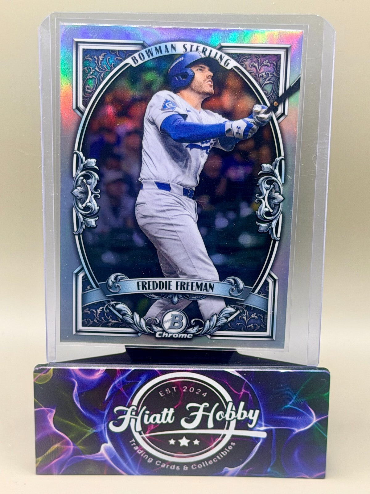 2026 Bowman Chrome Baseball - #BST-2 Freddie Freeman - Bowman Sterling Refractor