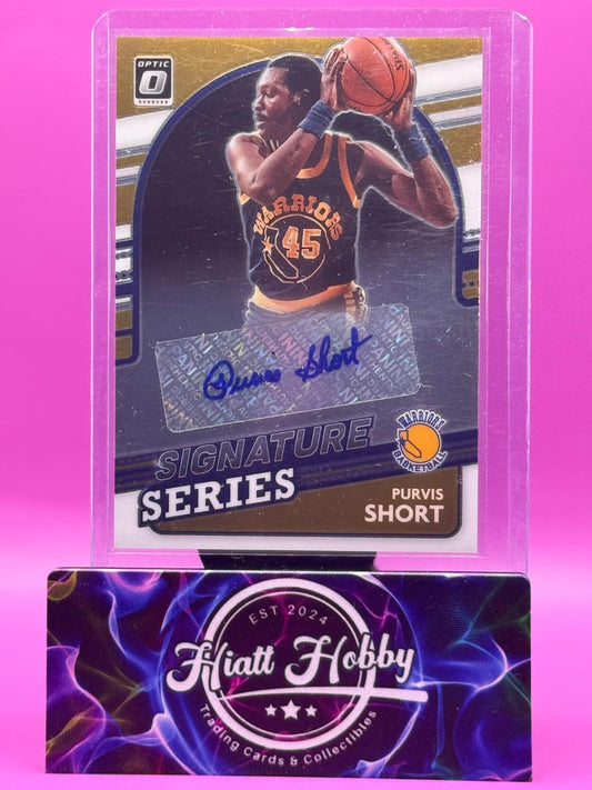 2021 Panini Donruss Optic Basketball - Purvis Short #SS-PVS - Auto