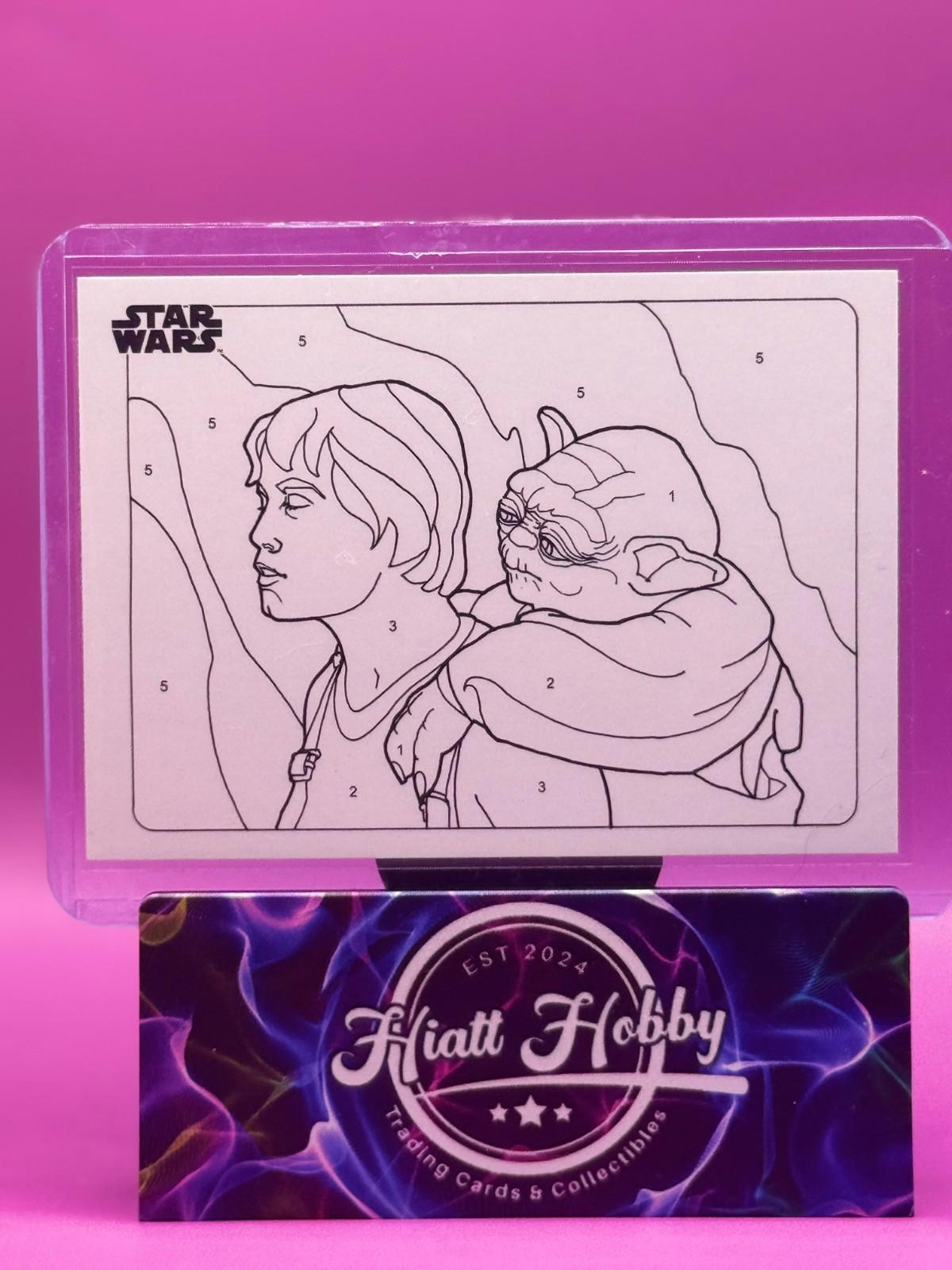 2025 Topps Chrome Star Wars - Luke Skywalker & Yoda #CP-23 - By the Number