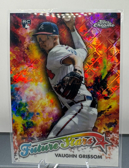 2023 Topps Chrome Future Stars Logofractor Vaughn Grissom #FS-15