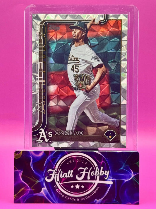 2025 Topps Series 2 - Osvaldo Bido #565 - Diamante Foilboard