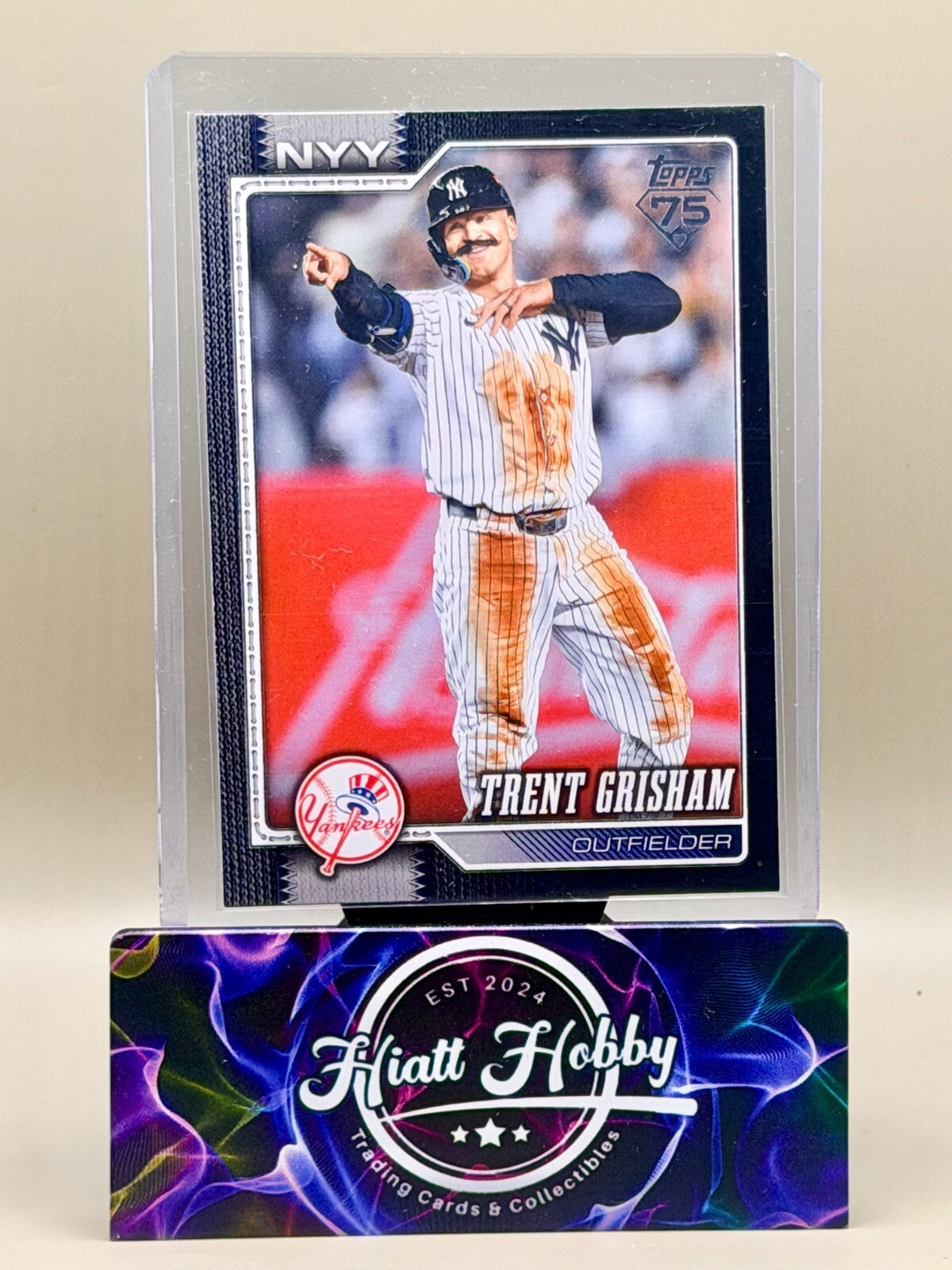 2026 Topps Series Two - #425 Trent Grisham - Black /75