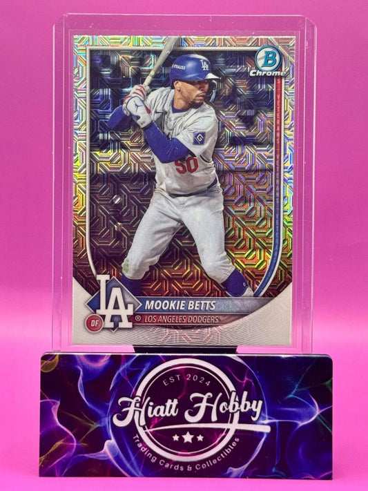 2025 Bowman Chrome - Mookie Betts #16 - Mojo Refractor