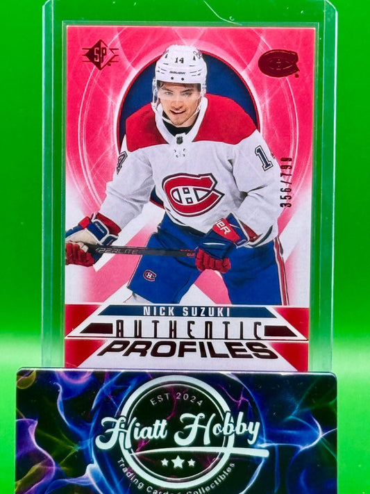 2020-21 SP Retail - Authentic Profiles Nick Suzuki #AP-10 Red /799