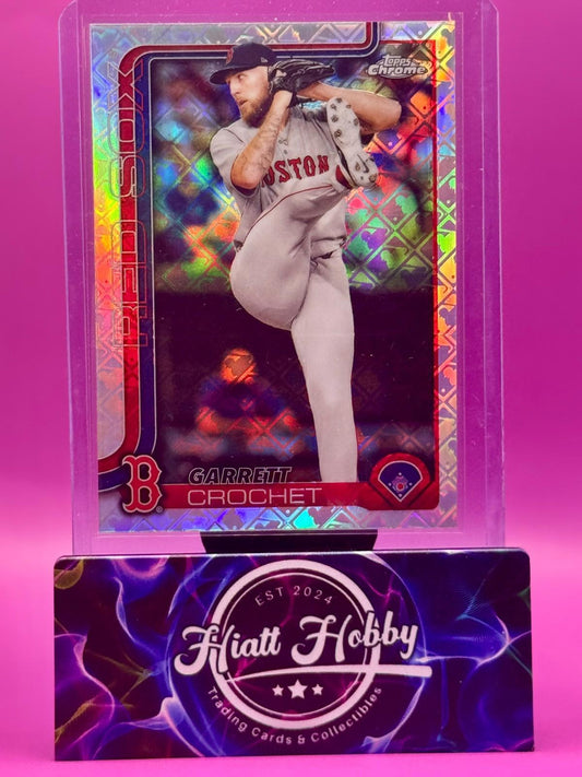 2025 Topps Chrome Logofractor - Garrett Crochet #264