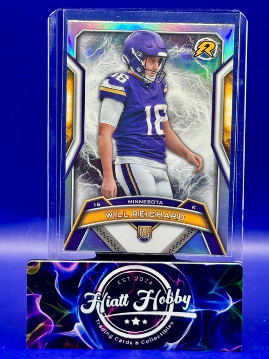 2024 Topps Resurgence - Rookies Will Reichard #163 - Refractor (RC)