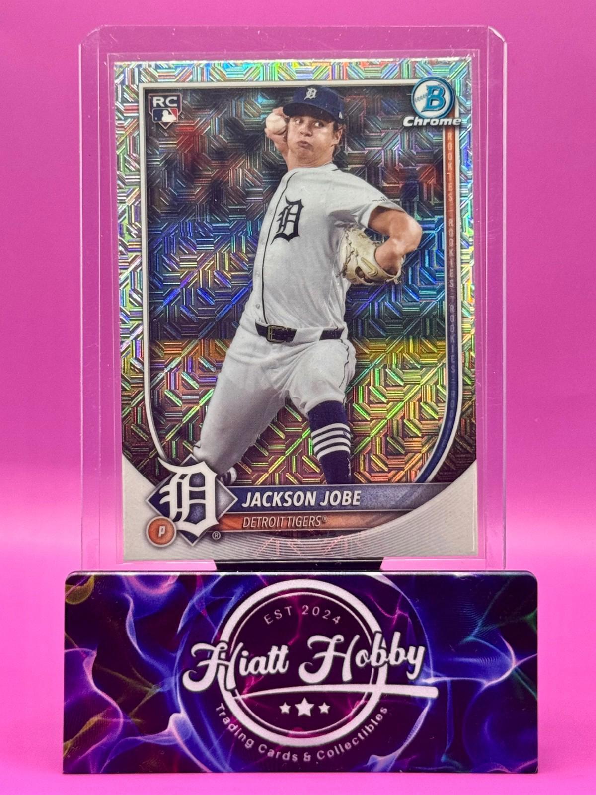2025 Bowman Chrome - Jackson Jobe #50 - Mojo Refractor