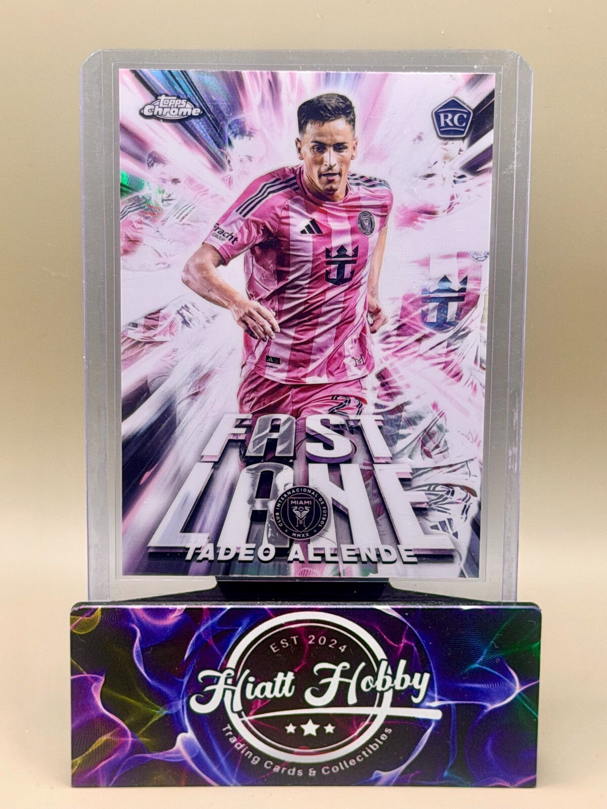 2025 Topps Chrome MLS Soccer - #FL-11 Tadeo Allende - Fast Lane (RC)