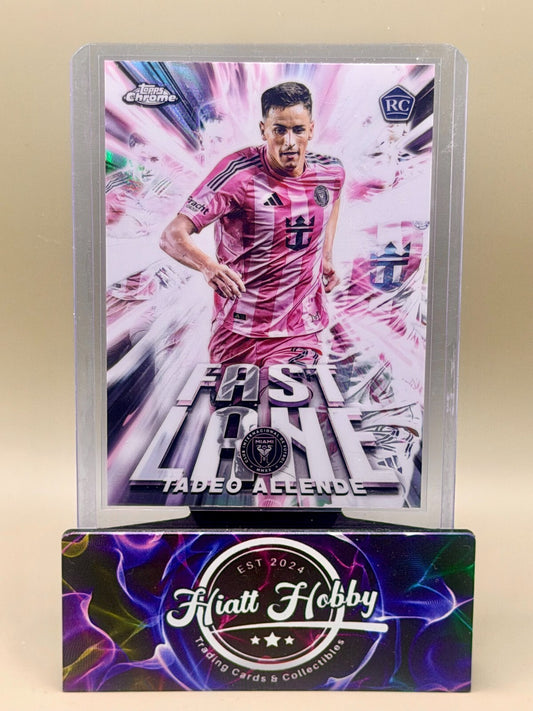 2025 Topps Chrome MLS Soccer - #FL-11 Tadeo Allende - Fast Lane (RC)