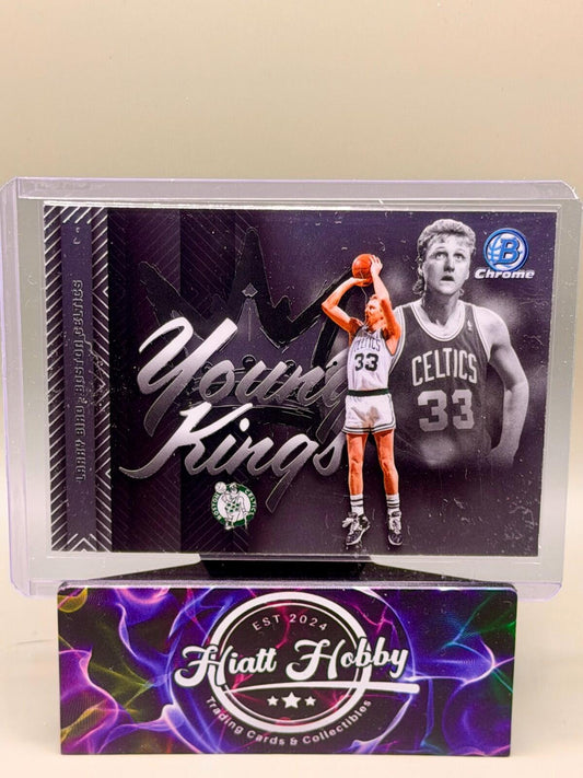 2025-26 Bowman Chrome Basketball - #YK-17 Larry Bird - Young Kings