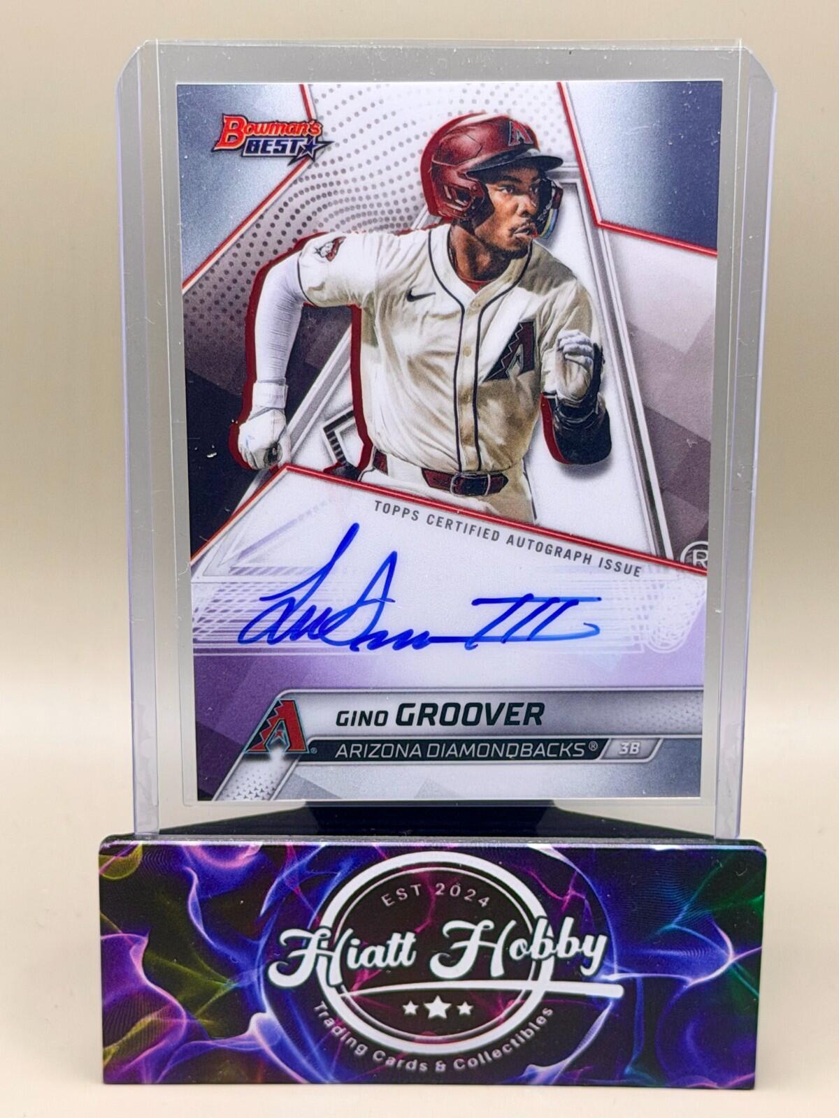 2025 Bowman's Best - #B25-GG Gino Grover - Auto (RC)