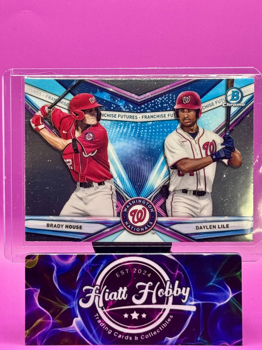 2021 Bowman Draft Chrome - Brady House / Daylen Lile #FF-9 - Franchise Futures