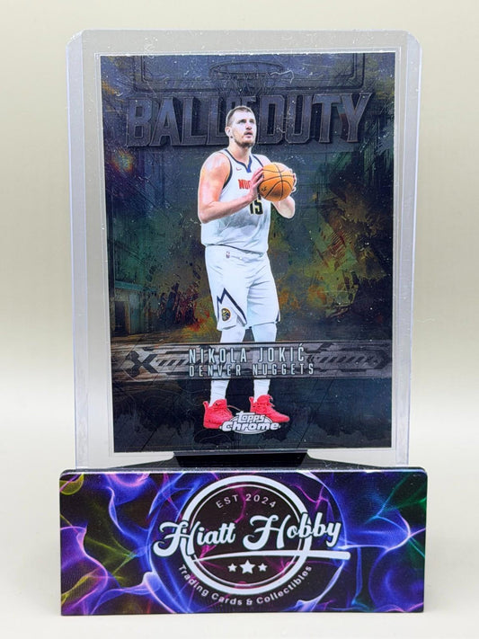 2025-26 Topps Chrome - Nikola Jokic #BD-3 - Ball of Duty