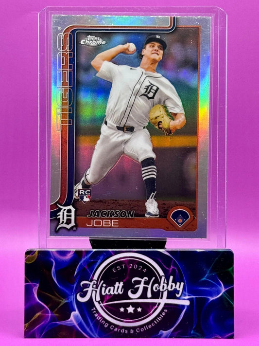 2025 Topps Chrome - Jackson Jobe #249 - Refractor (RC)