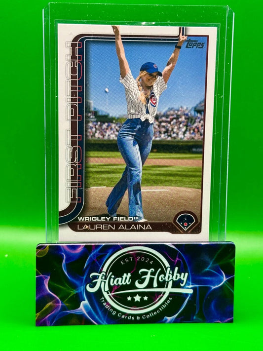 2025 Topps Baseball Series 1 - Lauren Alaina #FP-9 - First Pitch