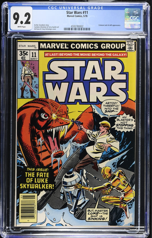 Star Wars #11 (5/78) Graded CGC 9.2