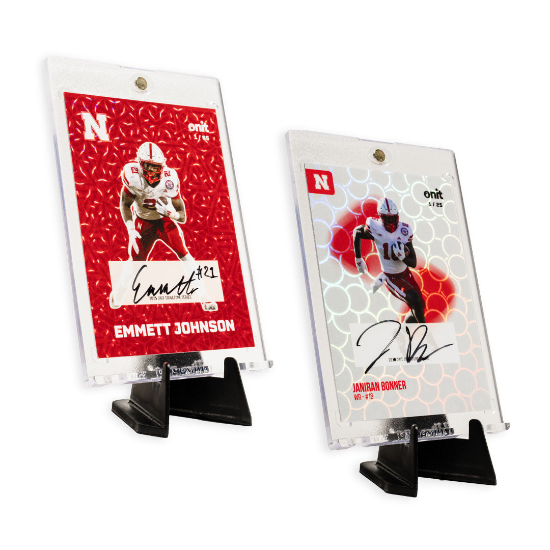 University of Nebraska Football 2025 Trading Cards - Platinum Box (Guaranteed Autograph)