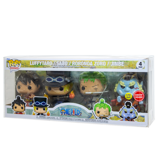 4-Pack Demon Slayer/One Piece PopShield WHOLESALE