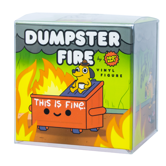 Dumpster Fire PopShield Protector