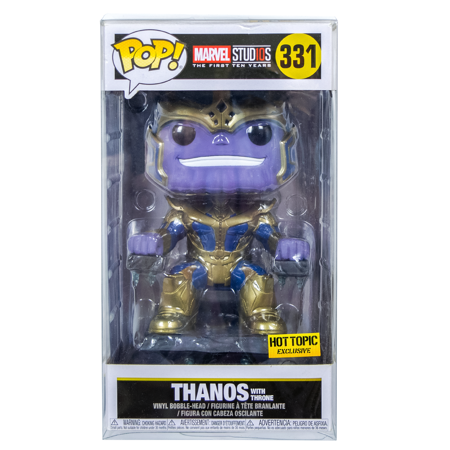 Thanos on Throne PopShield WHOLESALE
