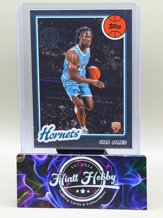 2025-26 Topps Basketball - Sion James #80BK-76 - 45th Anniversary (RC)