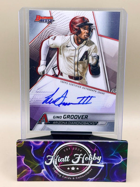 2025 Bowman's Best - #B25-GG Gino Grover - Auto (RC)