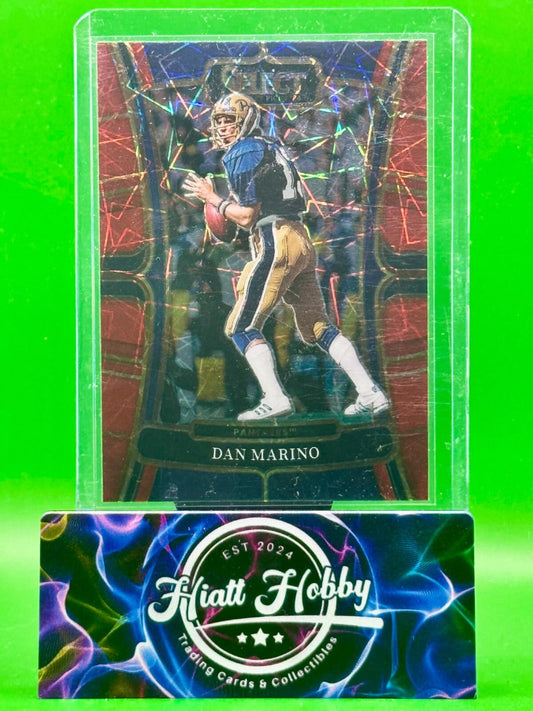2023 Panini Select Draft Picks - Concourse Dan Marino #86 Red Lazer Prizm