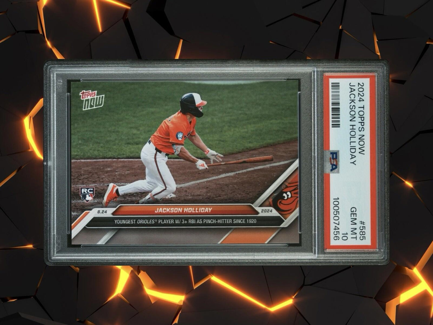 2024 Topps Now - #585 Jackson Holliday (RC) - PSA 10 🔥