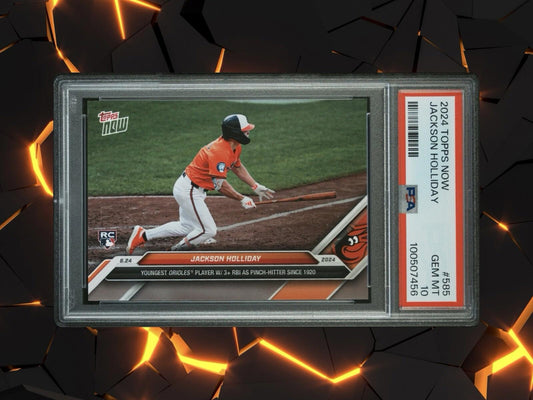 2024 Topps Now - #585 Jackson Holliday (RC) - PSA 10 🔥