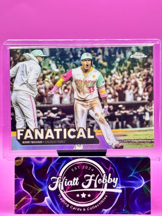 2025 Topps Chrome - Manny Machado #FAN-6 - Fanatical