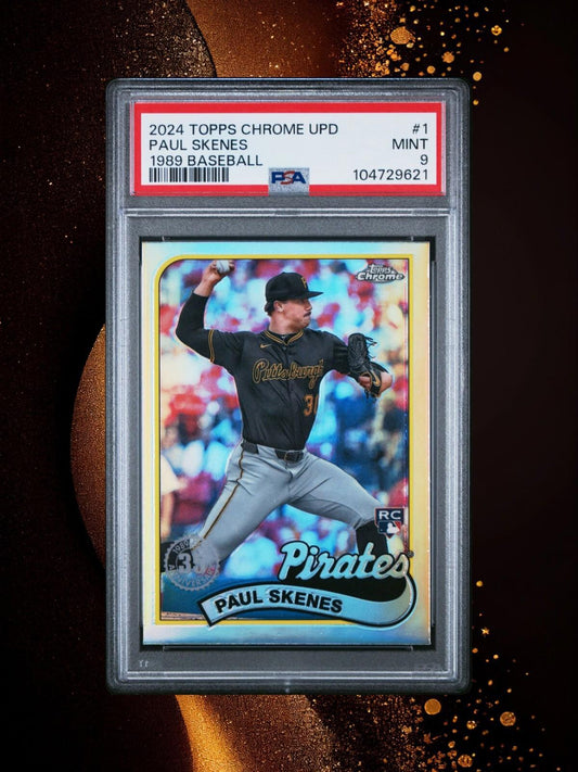 2024 Topps Chrome Update - 35th Anniversayr Paul Skenes #89CU-1 (RC) - PSA 9