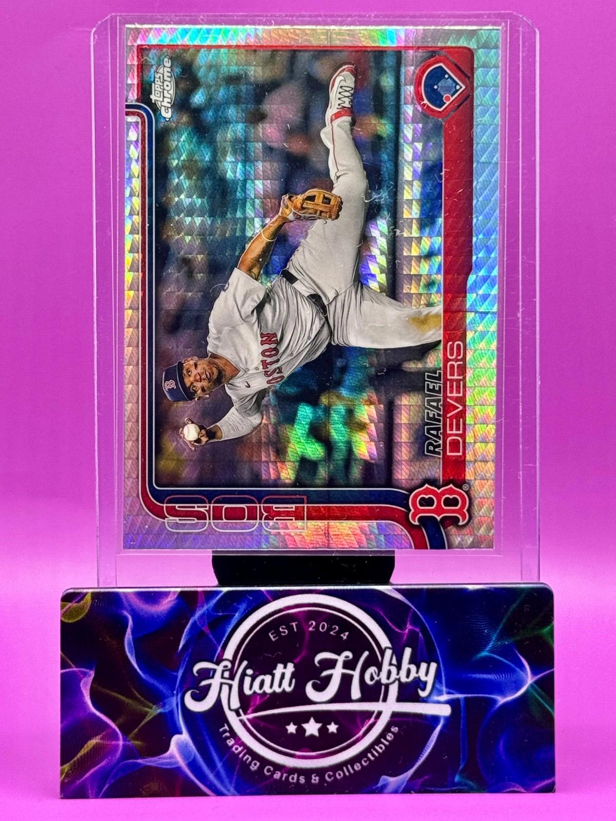 2025 Topps Chrome - Rafael Devers #127 - Prism Refractor